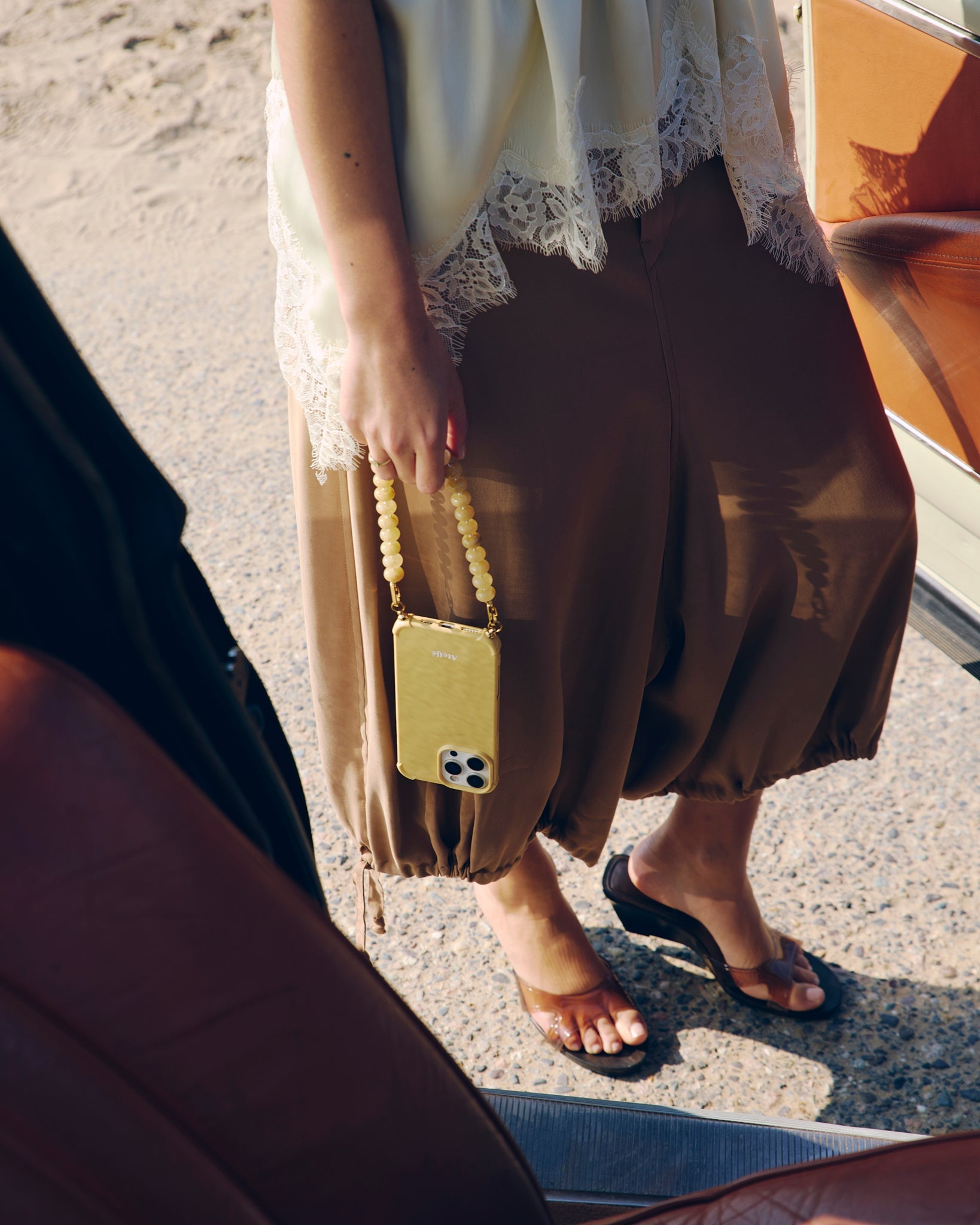 Recycled iPhone case - no cord | Sunlit
