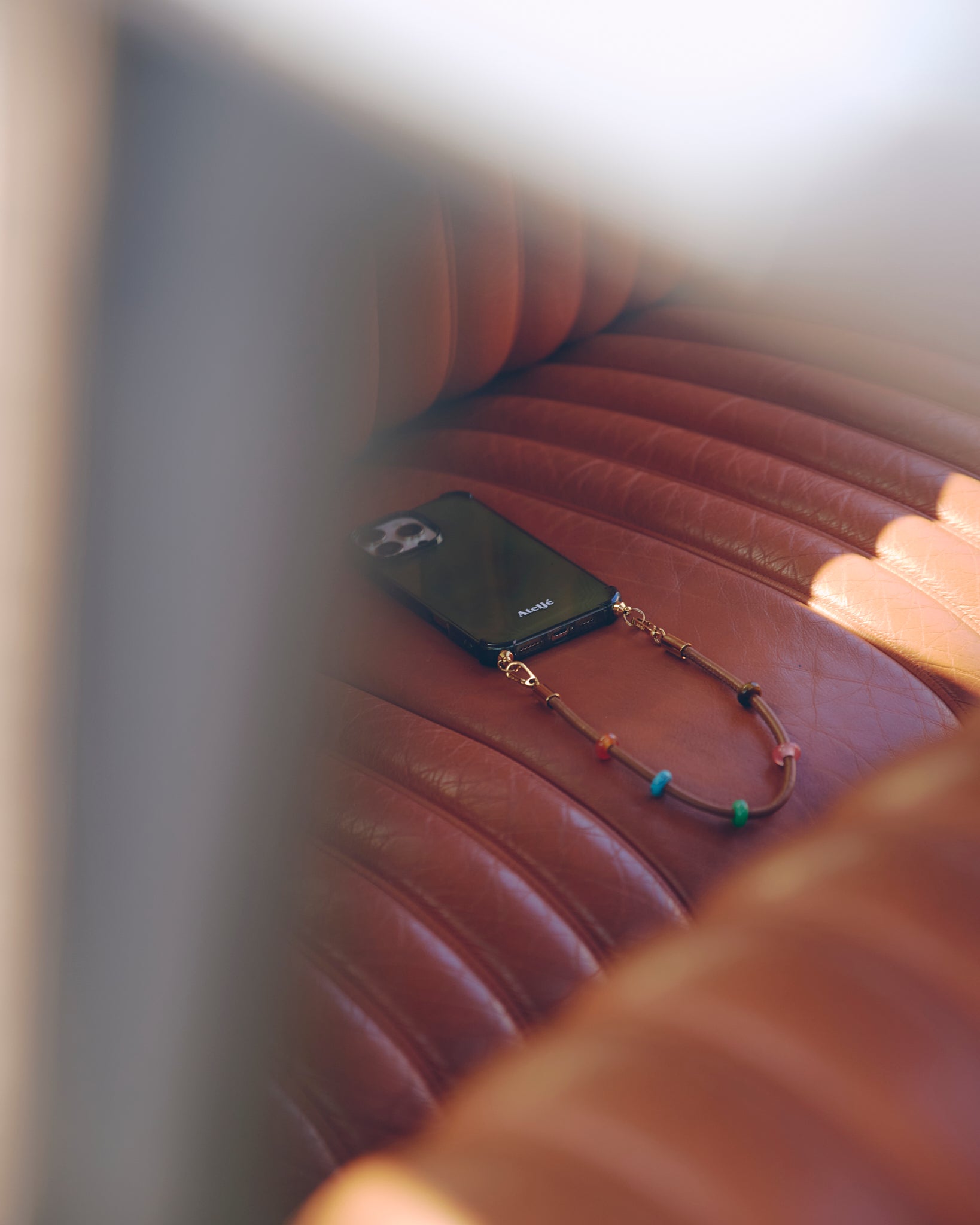 Mosslight recycled case with Patch road cord