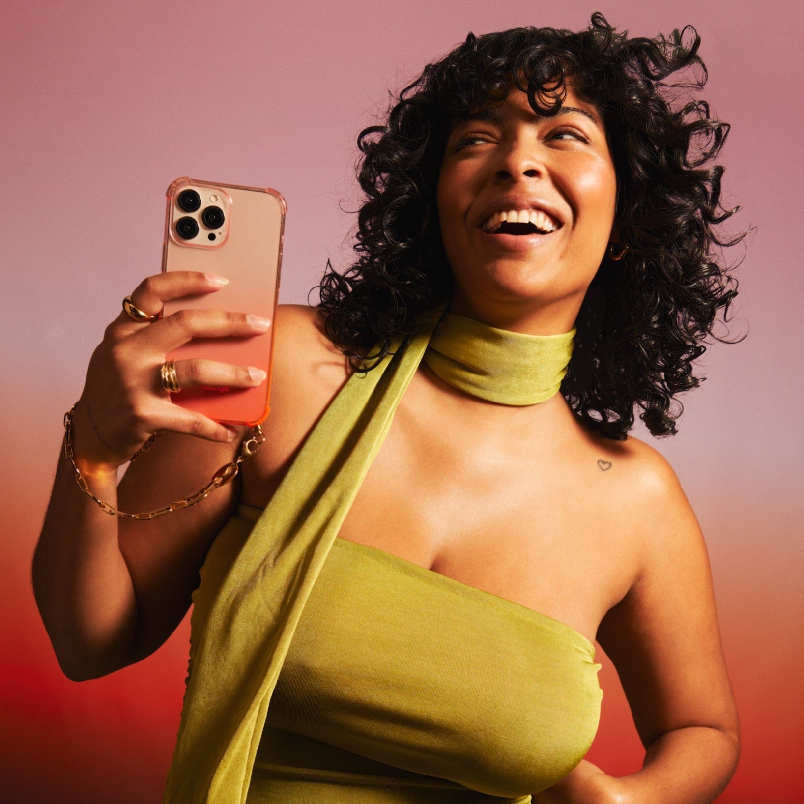 Recycled iPhone case - no cord | Watermelon sugar