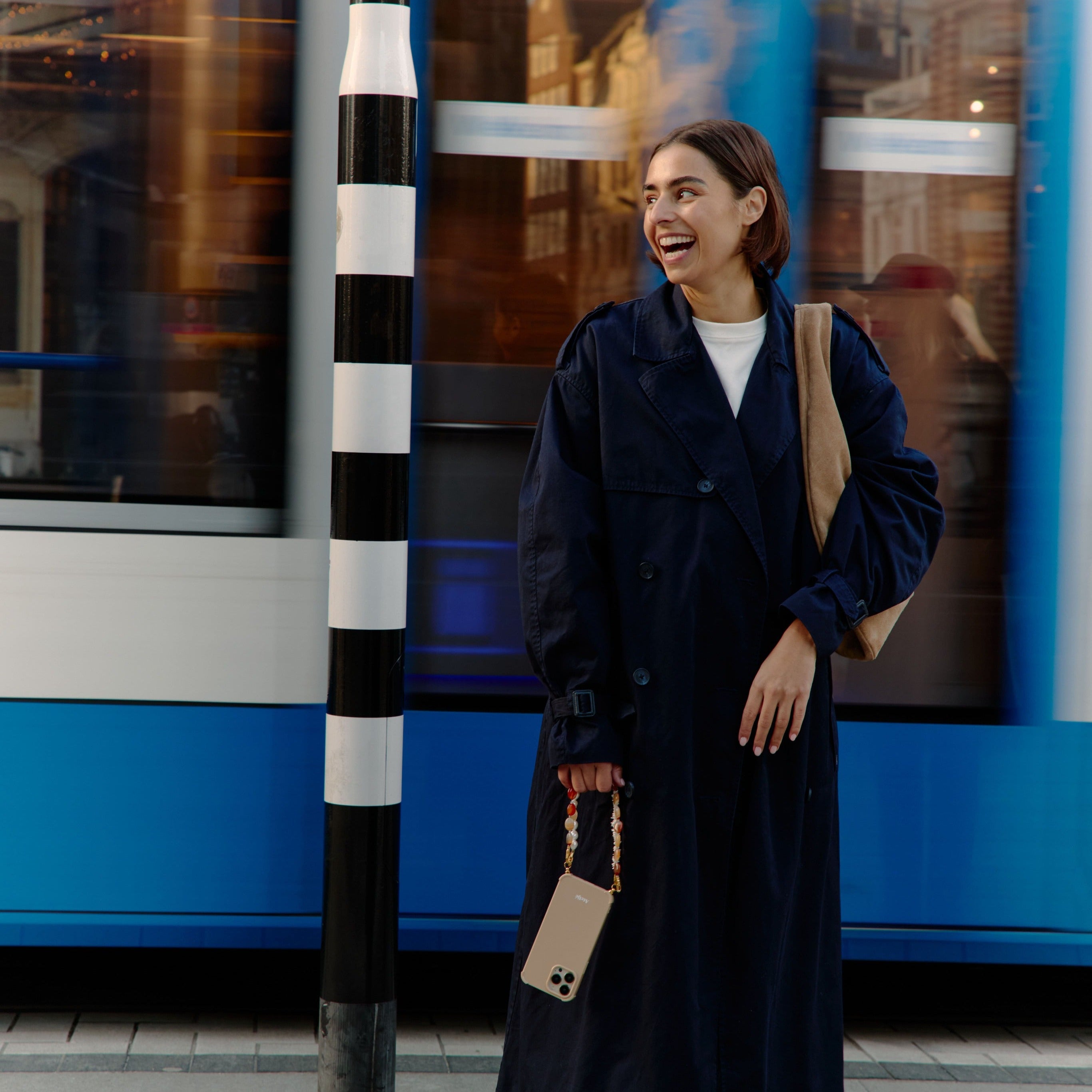 Sand recycled case with Sunset cord