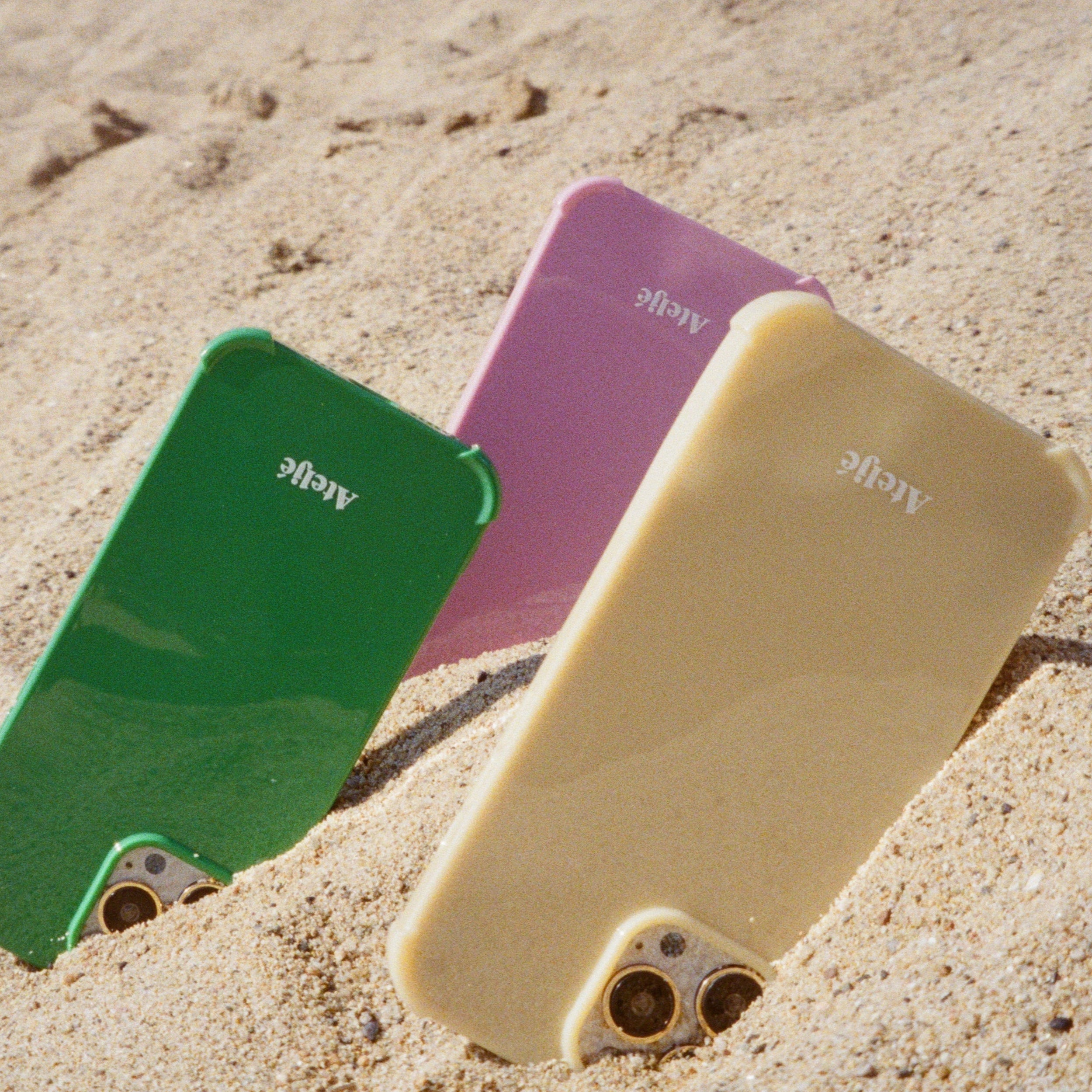 Butter yellow recycled iPhone case - no rings