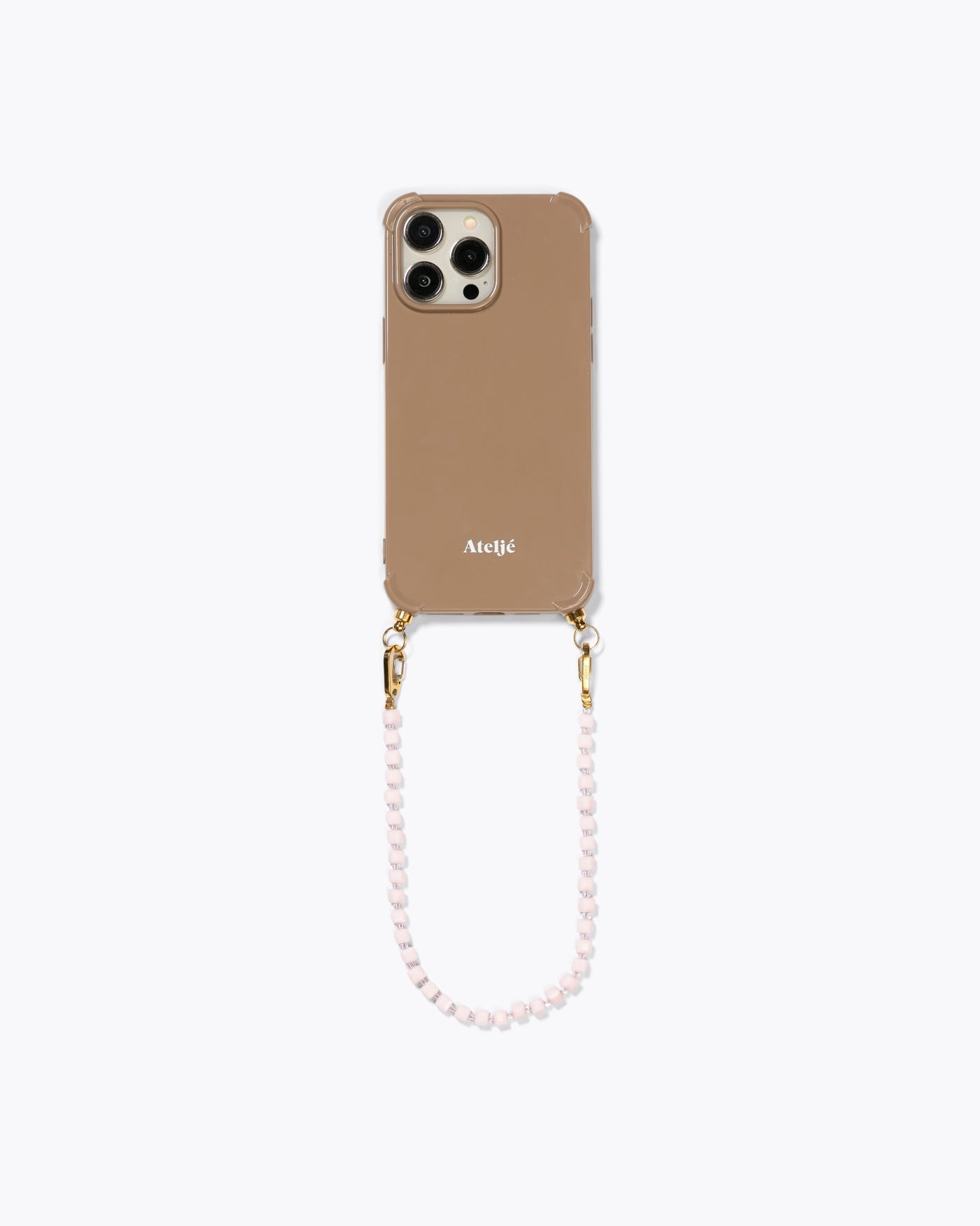 Recycelte iPhone-Hülle in Karamell – ohne Kabel