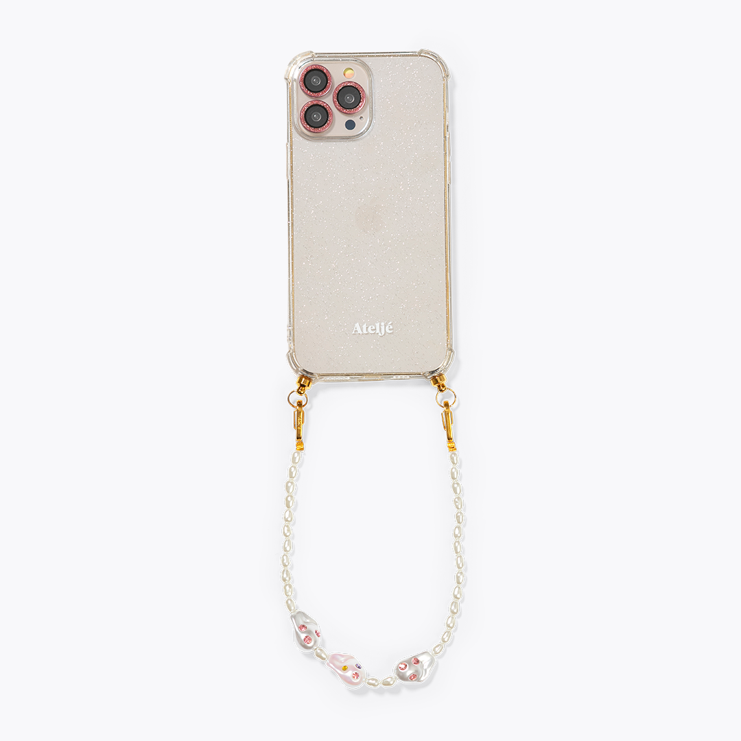 Lens protector - pink glitter | Pink glitter
