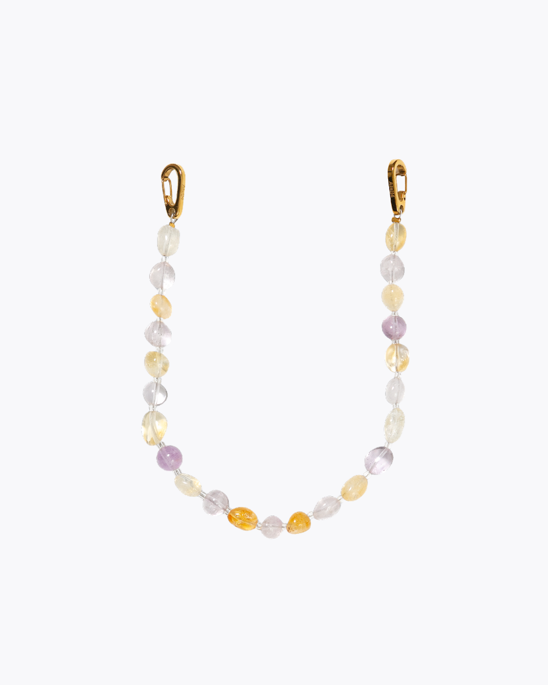 Vintage pink recycled case with Golden sand cord