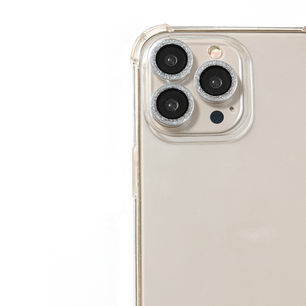 Lens protector - silver glitter | Silver glitter