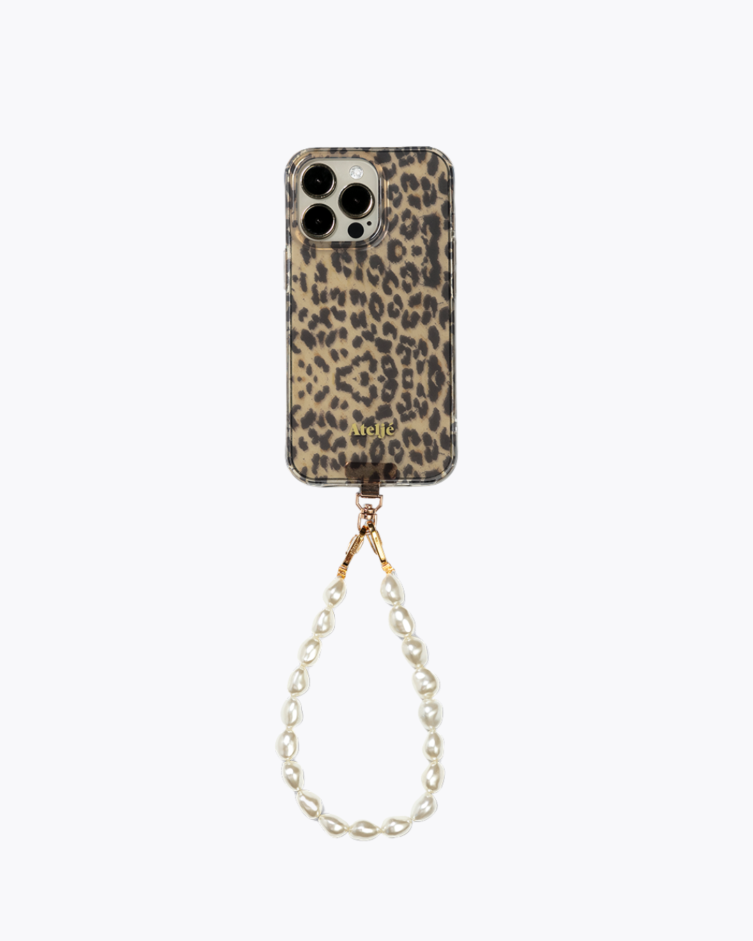 Leopard case with Cloudy cord 2.0