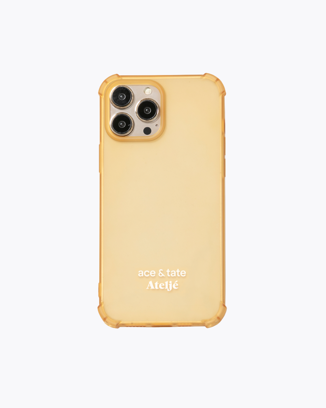 Sanftgelbe iPhone-Hülle – ohne Ringe