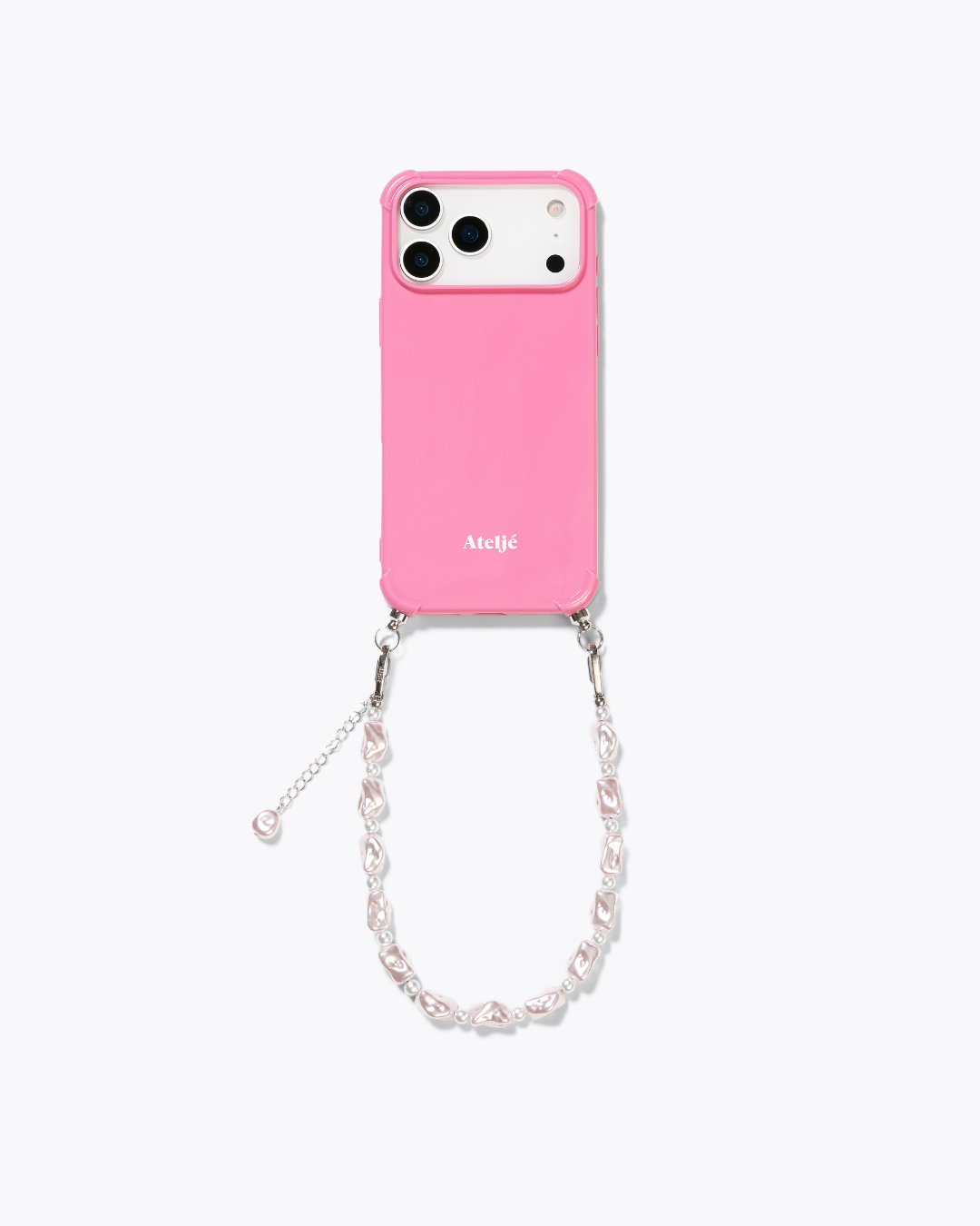 Short cord | Pink pearl