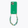 Palm breeze recycled case with Chunky seafoam cord