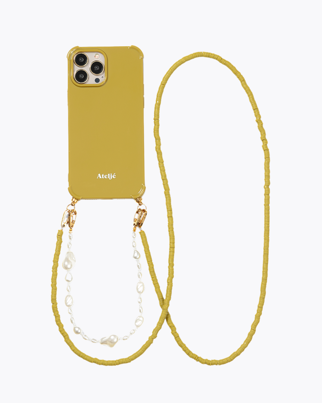 Recycled iPhone case - no cord | Pistachio