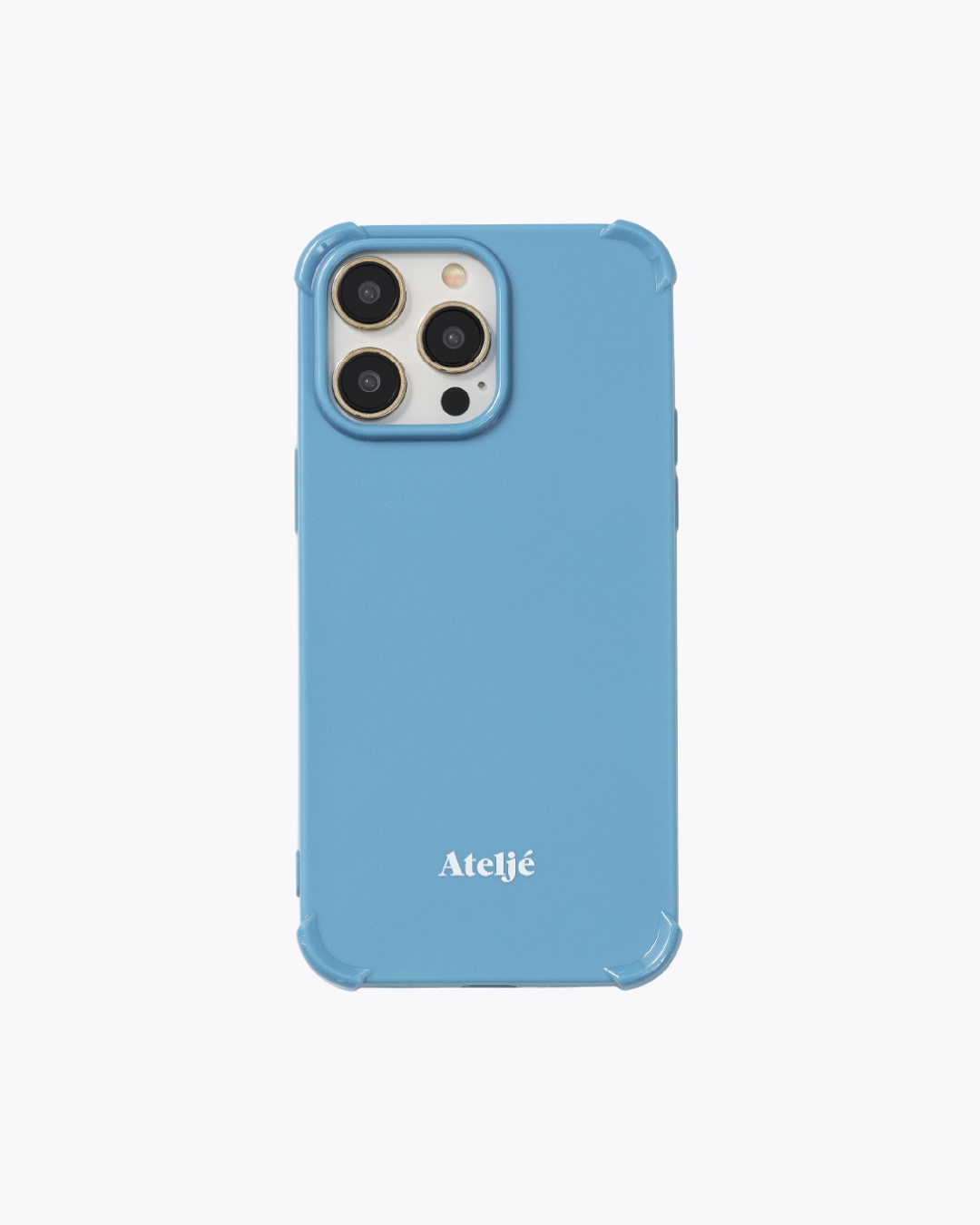 Something blue recycled iPhone case - no rings