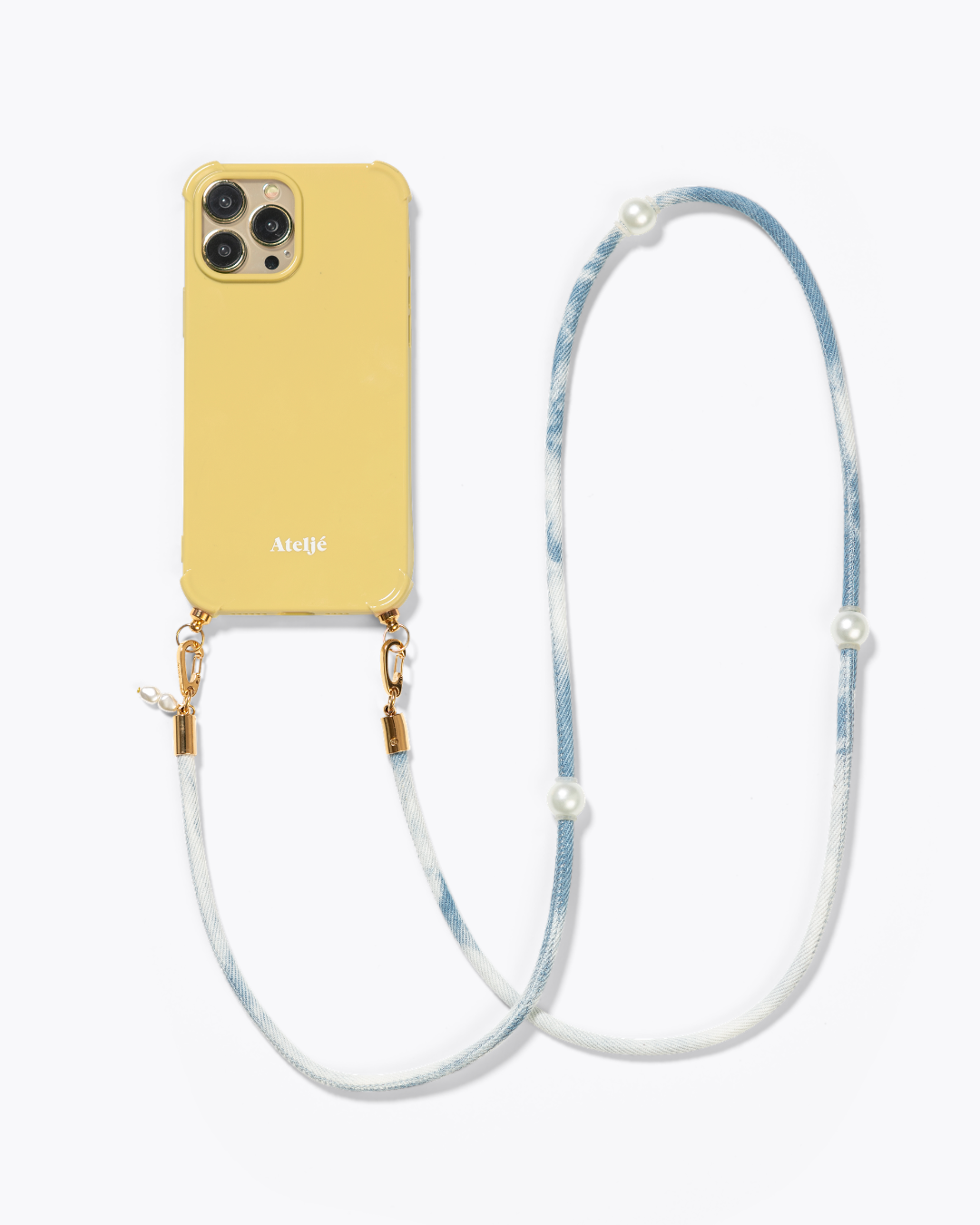 Sunlit recycled case with Sky dye cord