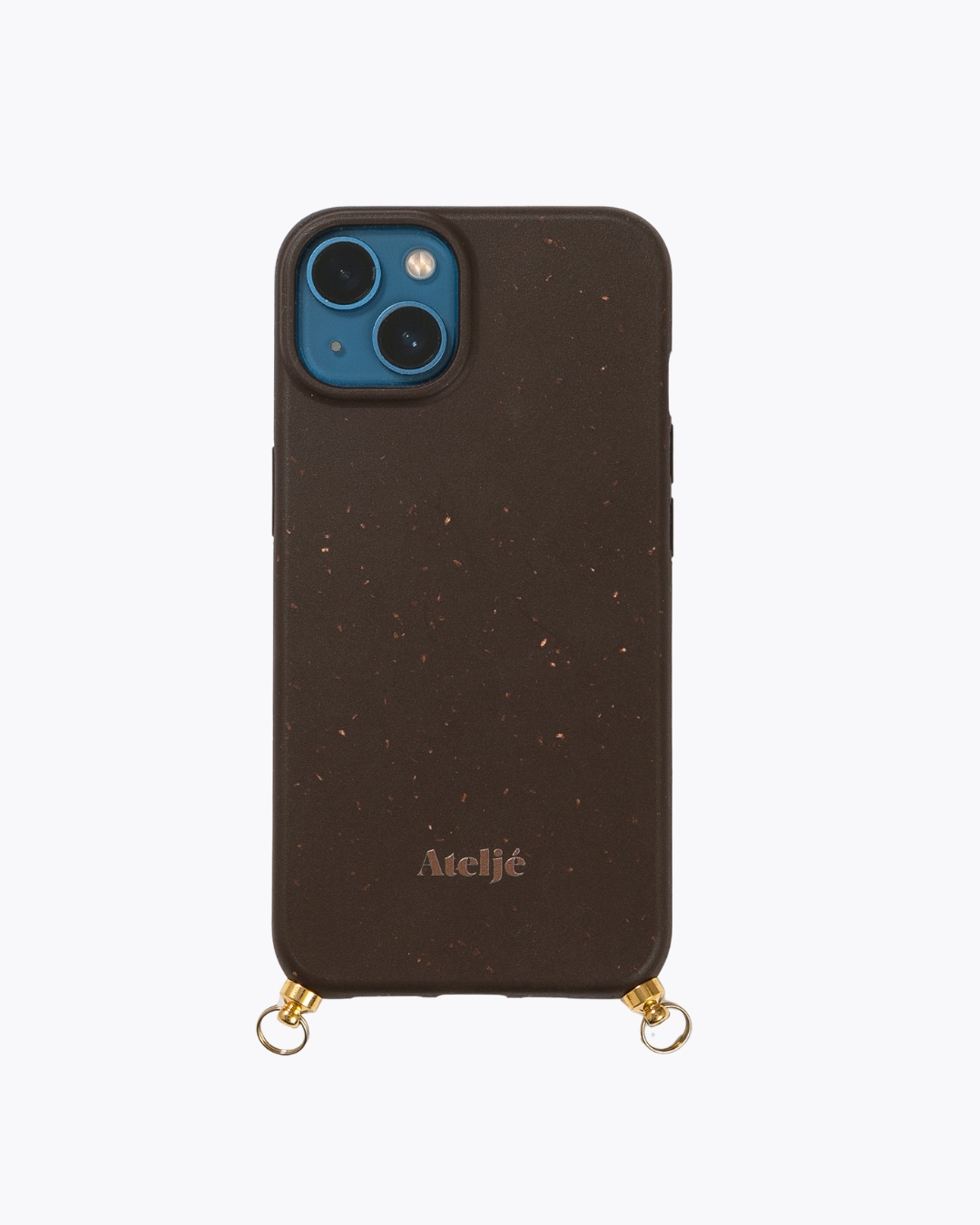 Biologisch abbaubare iPhone-Hülle in Schokoladenbraun – ohne Kabel