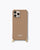 Caramel recycled iPhone case - no cord