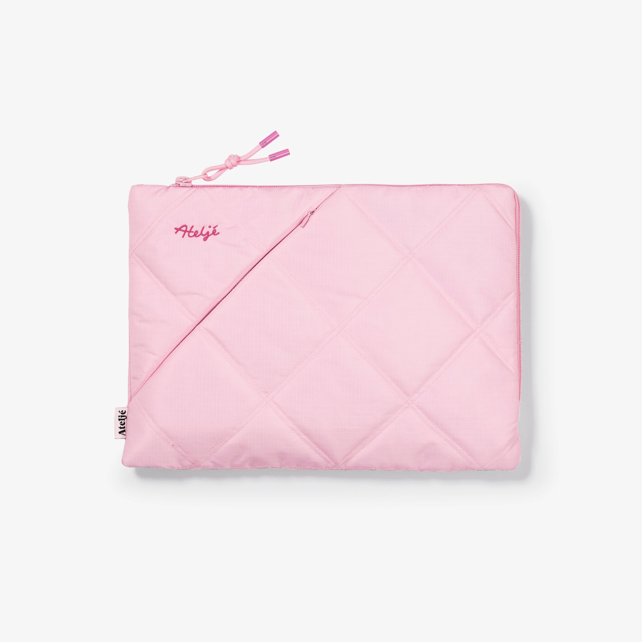 Puffy recycled laptop sleeve - Lemonade