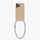 Sand recycled iPhone case with Posh Spice cord