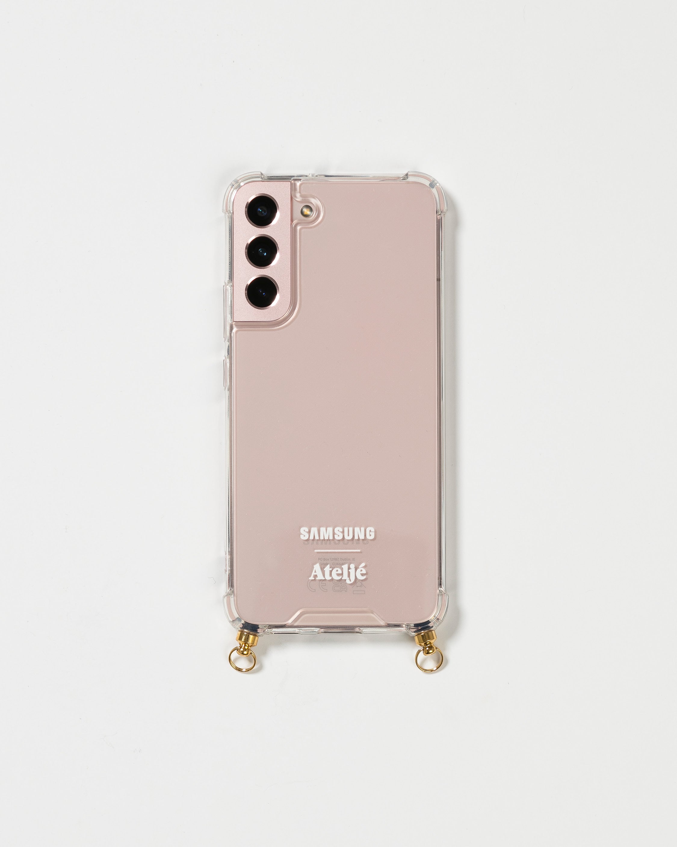 Transparent Samsung case - no cord