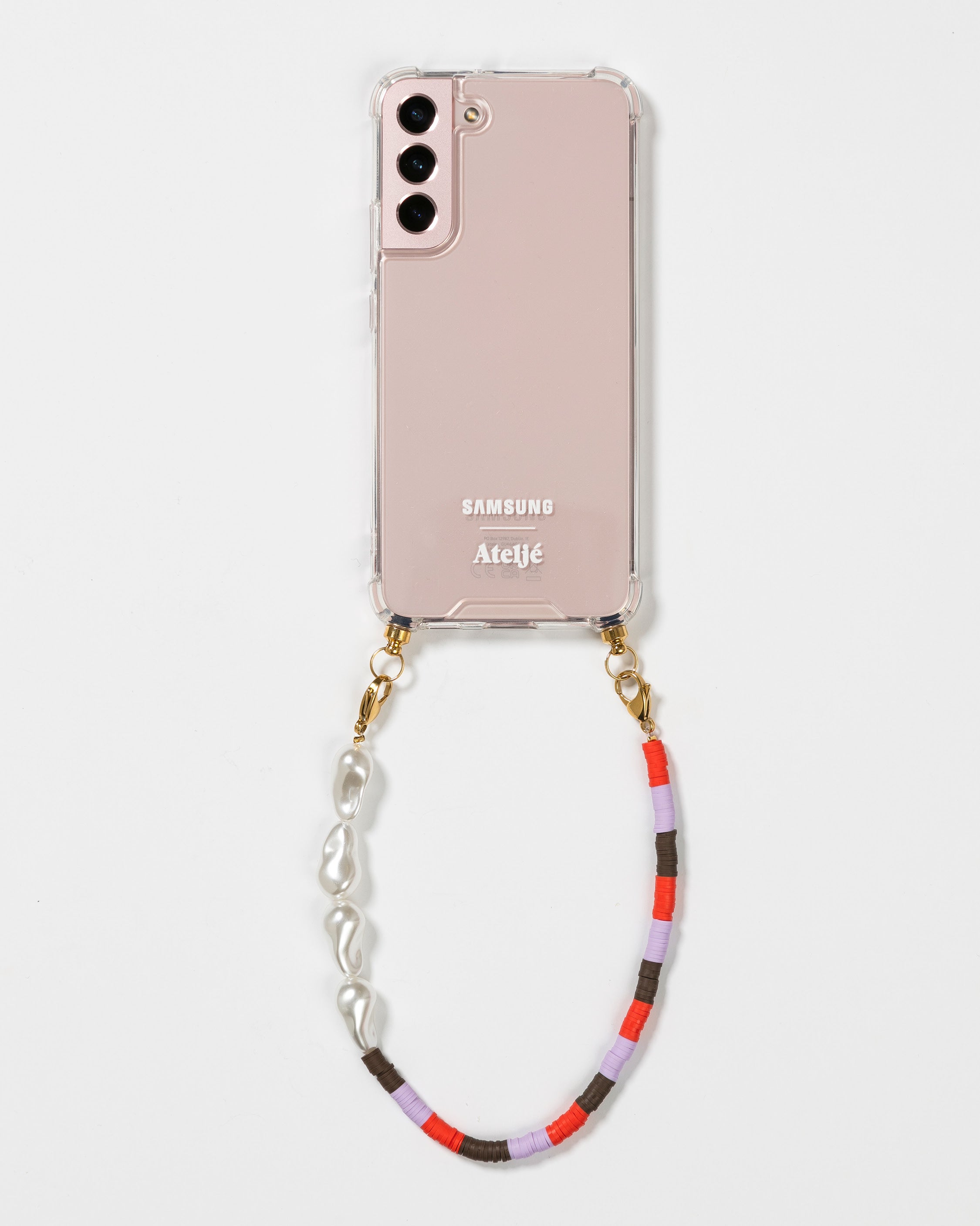 Transparent Samsung case - no cord