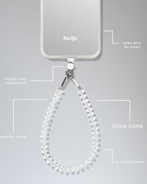 Mirror case no rings with Echo cord