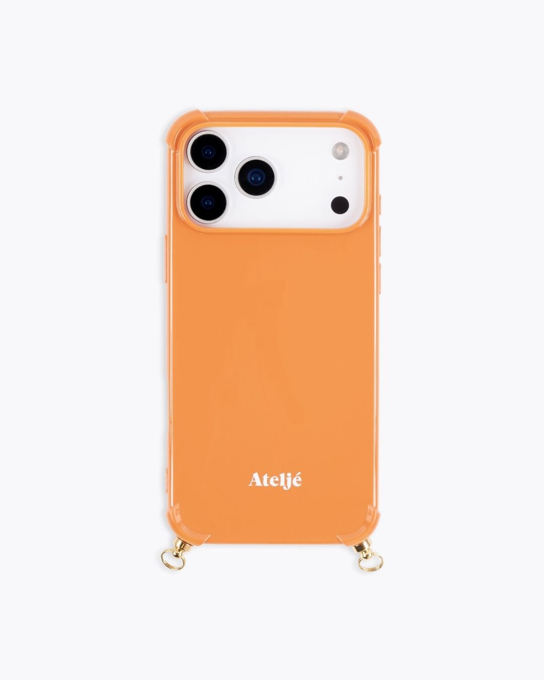 Recycled iPhone case - no cord | Apricot
