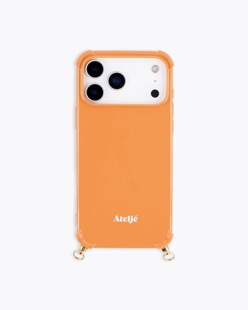 Recycled iPhone case - no cord | Apricot