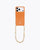 Apricot recycled iPhone case with Marigold cord