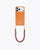 Apricot recycled iPhone case with Ruby cord