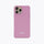 Vintage pink recycled iPhone case - no rings