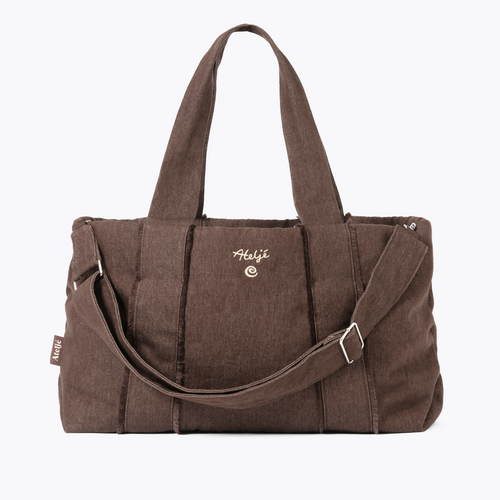 The big bag - Brown denim