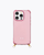 Recycled iPhone case - no cord | Bubblegum