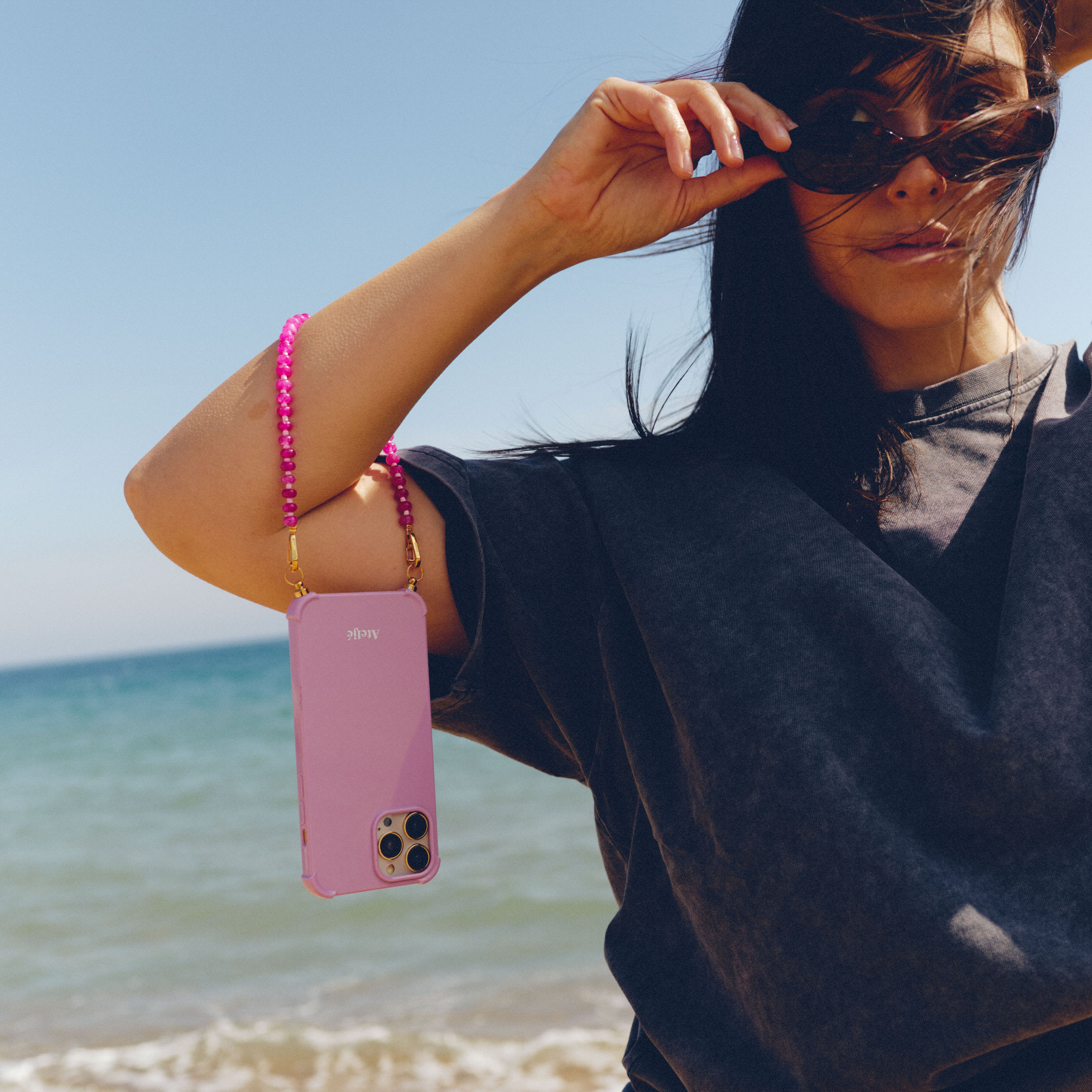 Cherry pink cord