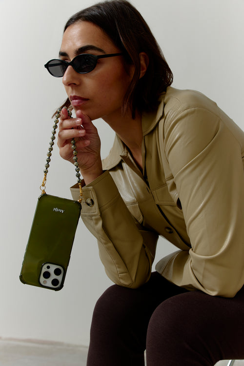 Mosslight recycelte Hülle mit Freckle Kordel