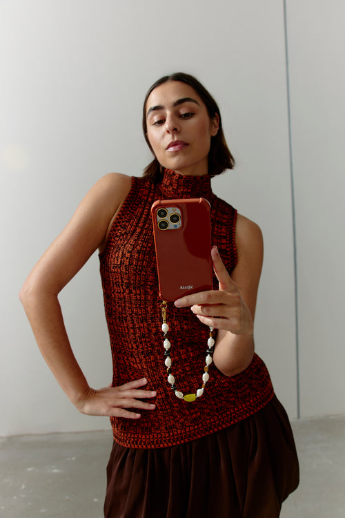 Kreidefarbenes Kabel