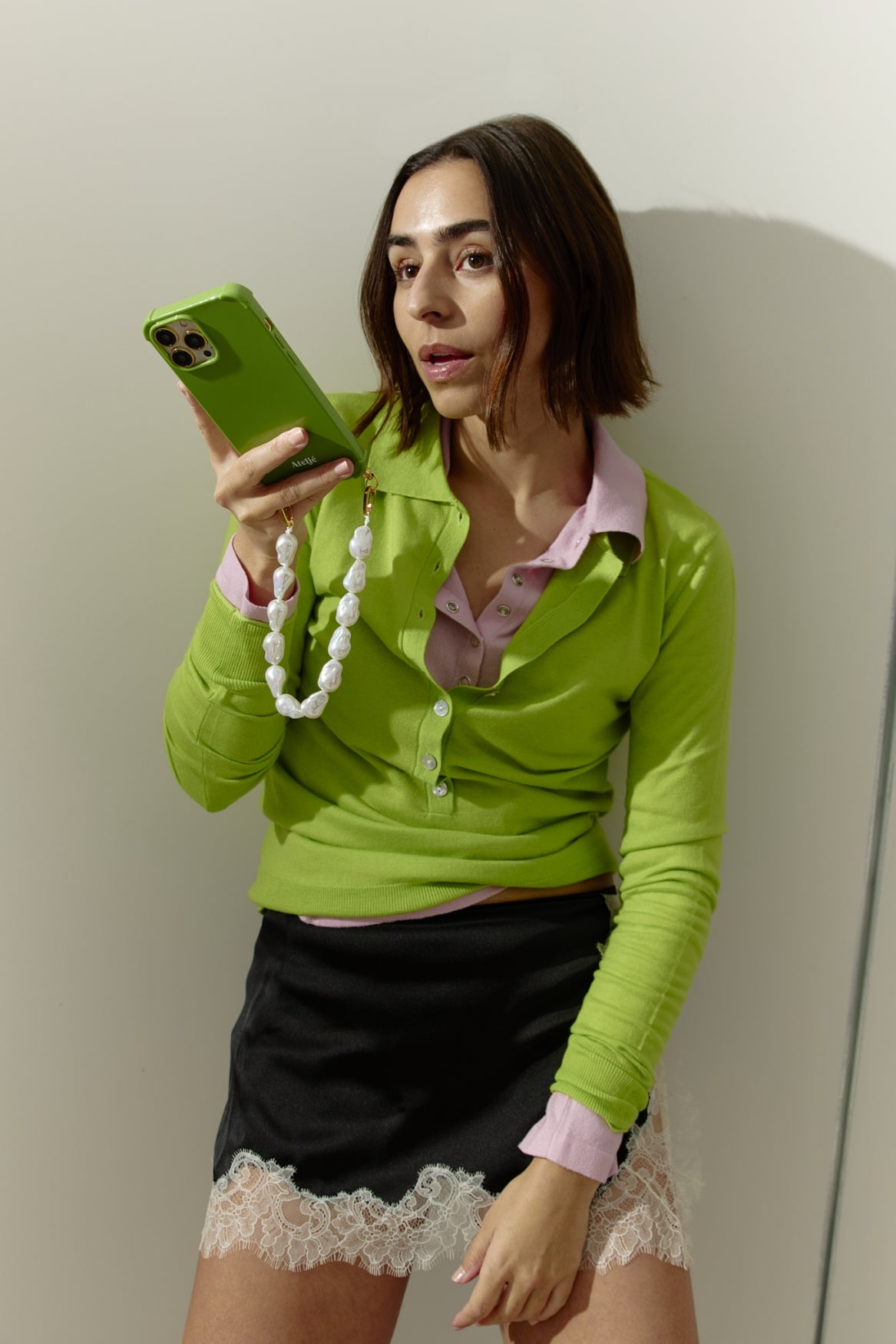 Recycled iPhone case - no cord | Apple tree