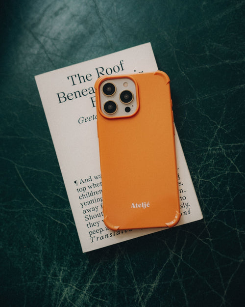 Recycled iPhone case - no rings | Apricot