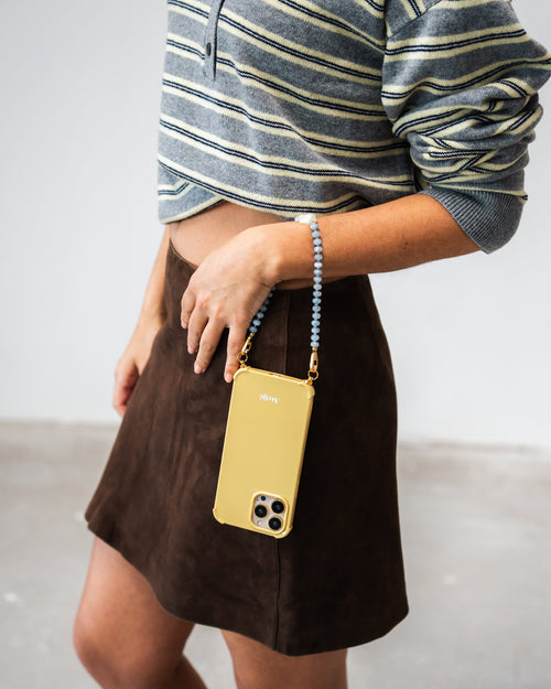 Sonnenlichtdurchlässige, recycelte Hülle mit offener Kordel