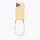 Butter yellow recycled case with Golden sand cord