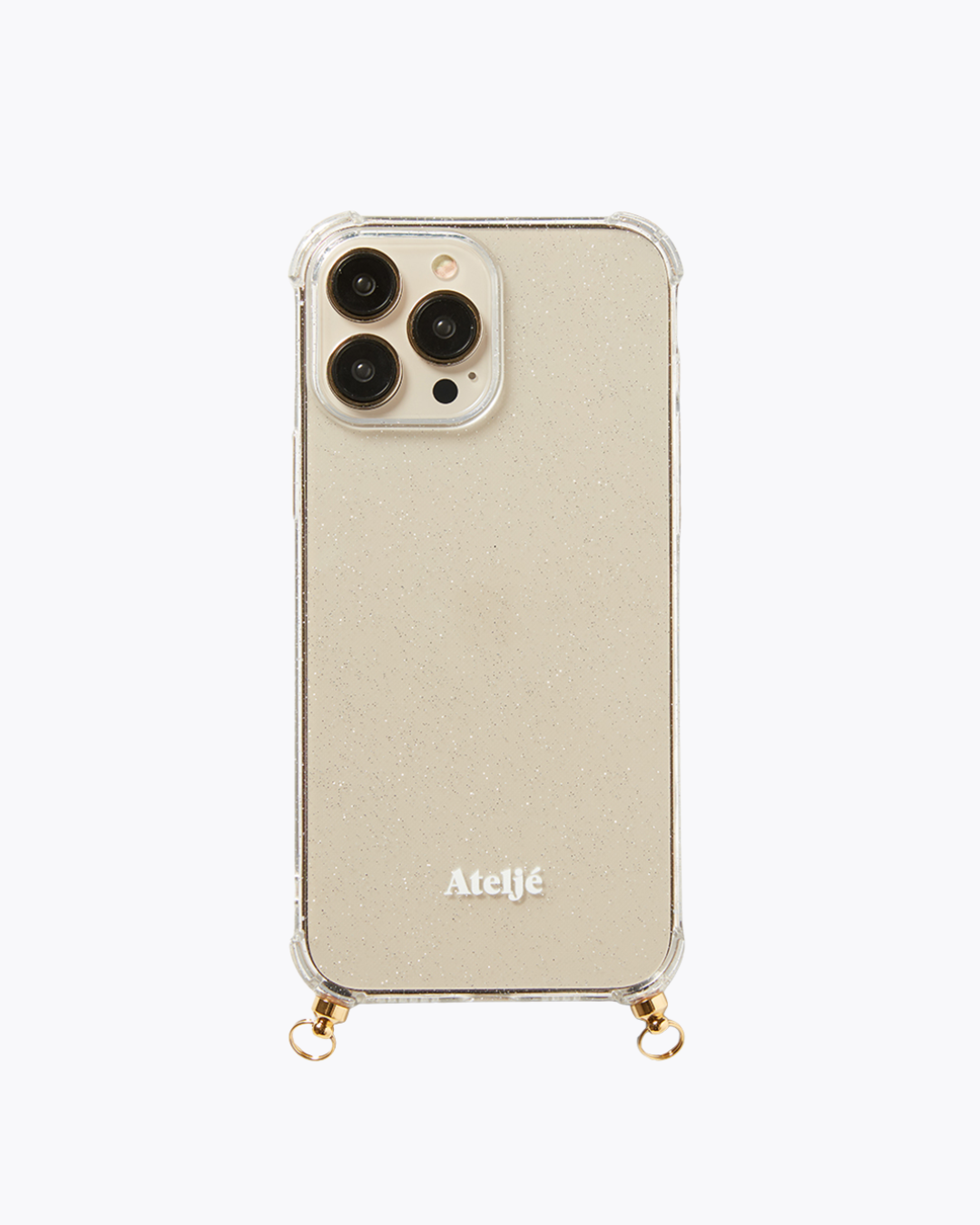 Recycled iPhone case - no cord | Glitter