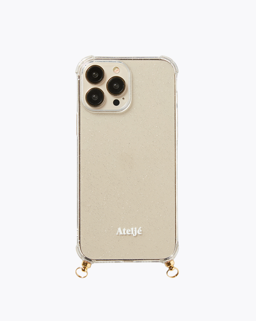 Recycled iPhone case - no cord | Glitter