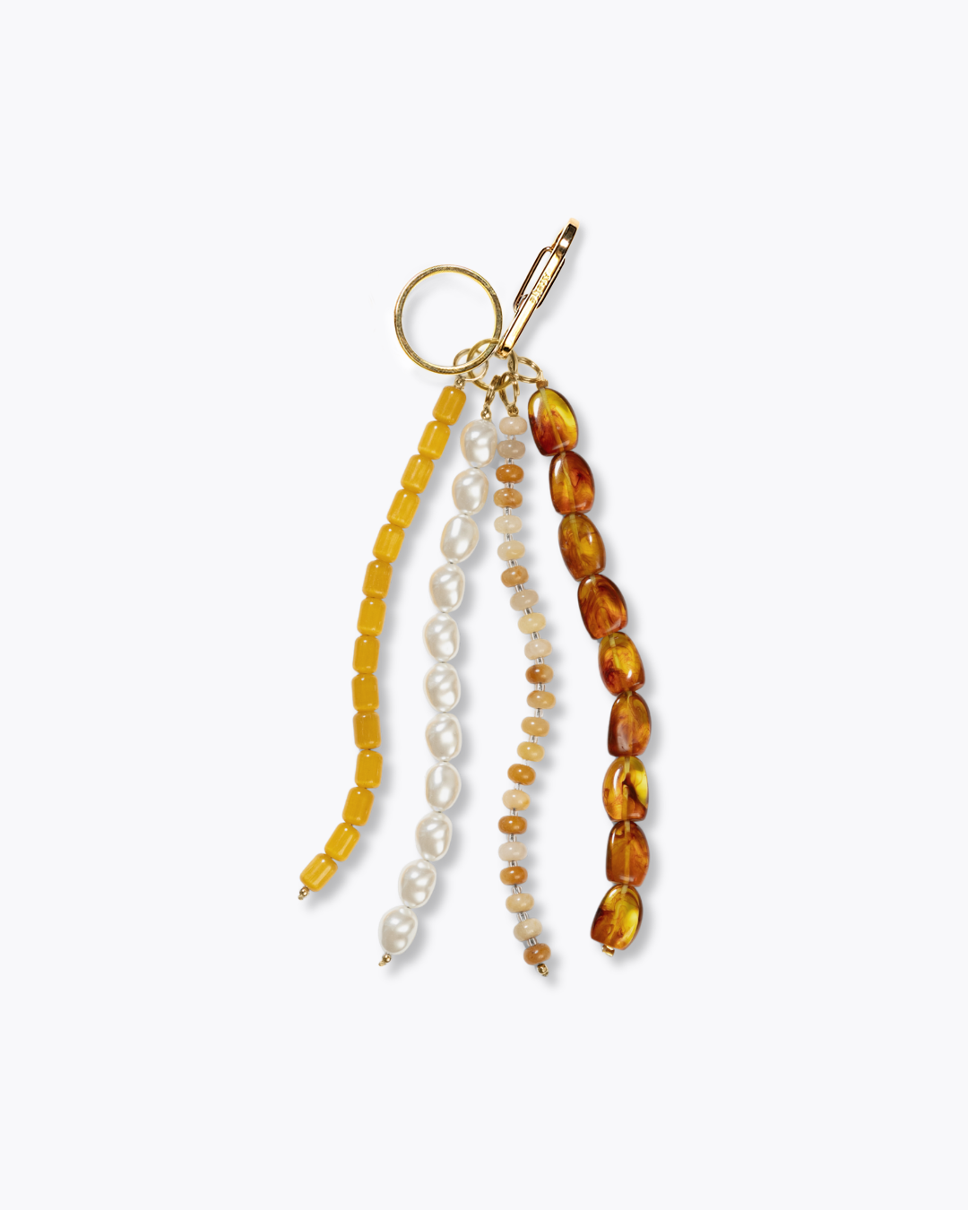 Golden hour bag charm