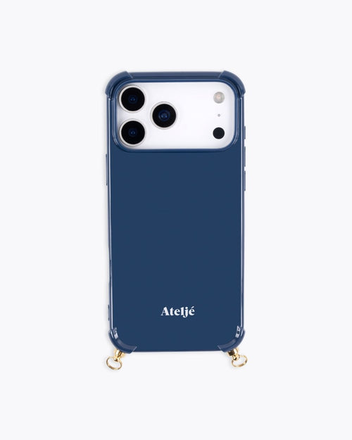 Recycled iPhone case - no cord | Indigo
