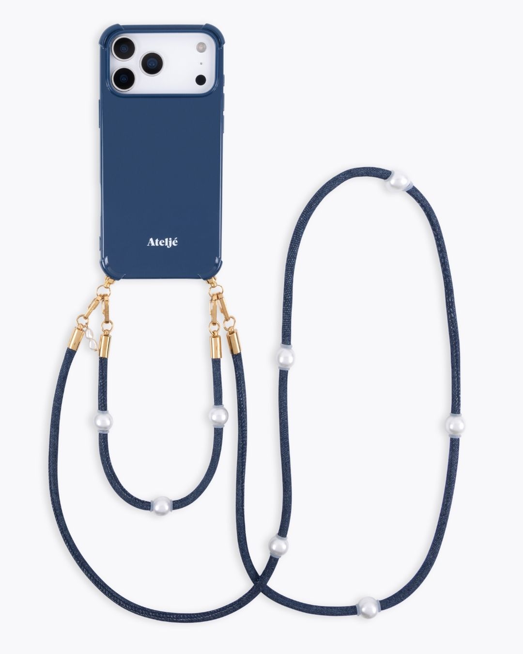 Indigo recycled iPhone case with Favorite jeans and Evening blue cord