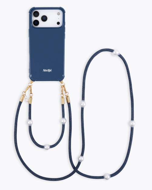 Indigo recycled iPhone case with Favorite jeans and Evening blue cord