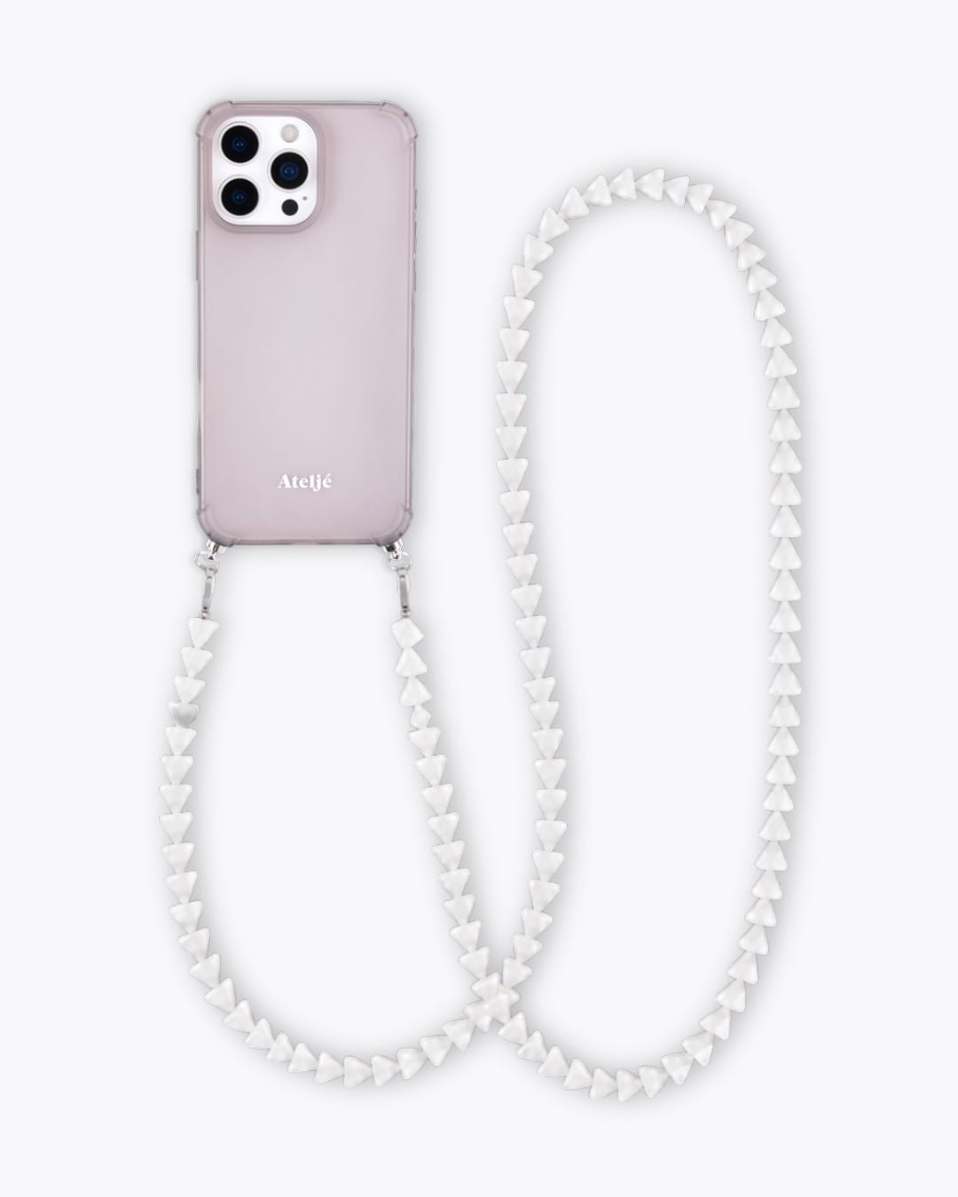 Mist recycled iPhone case with Lead the way cord