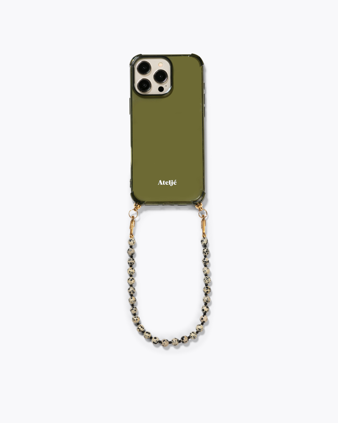 Mosslight recycled case with Freckle cord