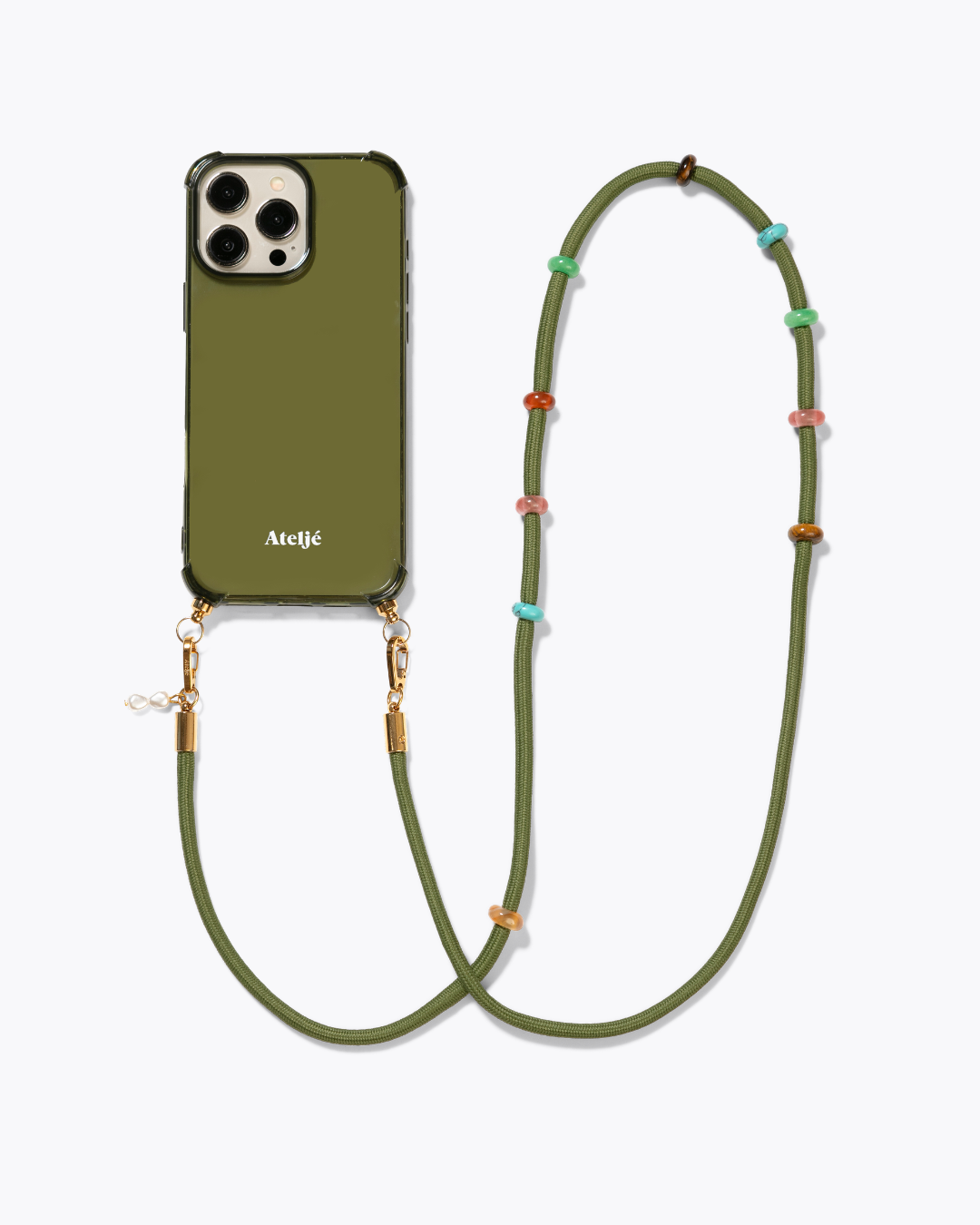 Mosslight recycled case with Overgrown cord