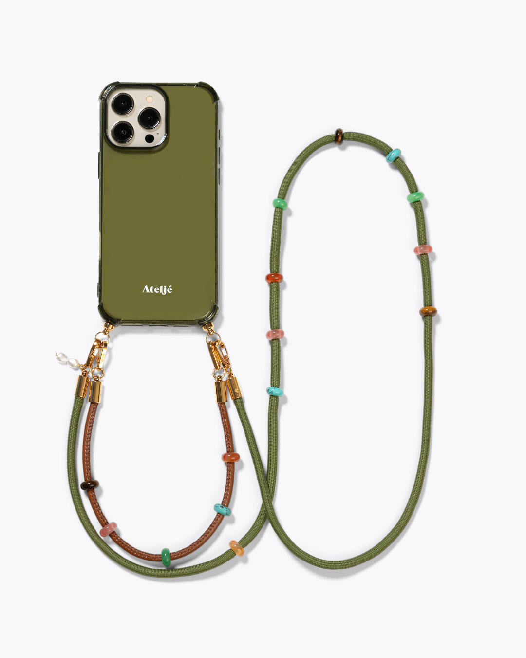 Mosslight recycled case with Patch road and Overgrown cord