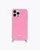 Recycled iPhone case - no cord | Motel Pink
