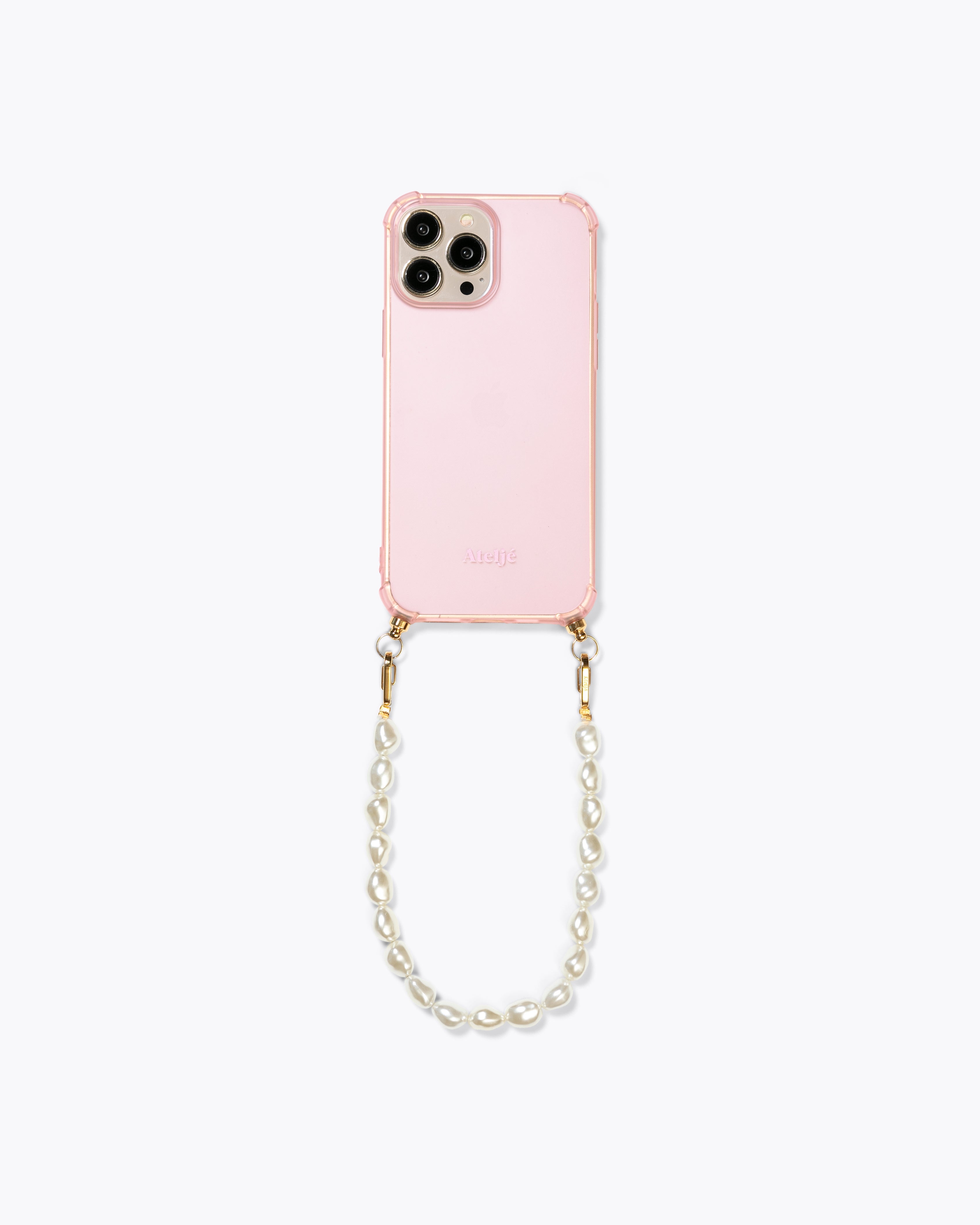 Pink haze recycled case with Cloudy cord 2.0