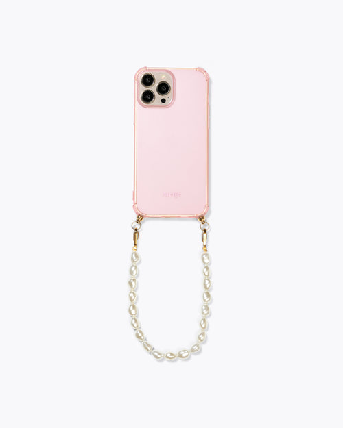 Pink haze recycled case with Cloudy cord 2.0
